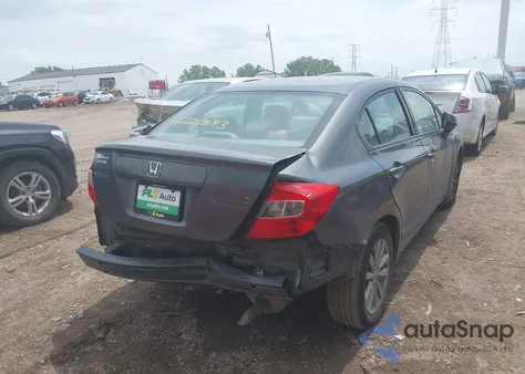 2012 Honda Civic Ex from USA, damaged, VIN 2HGFB2F8XCH570683